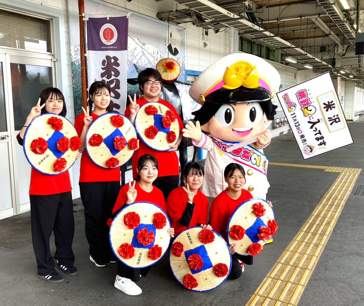 おしょうしな駅まつりの様子１